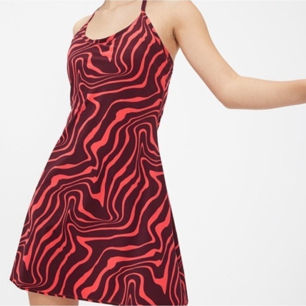 Outdoor Voices Exercise Dress poppy swirl - small